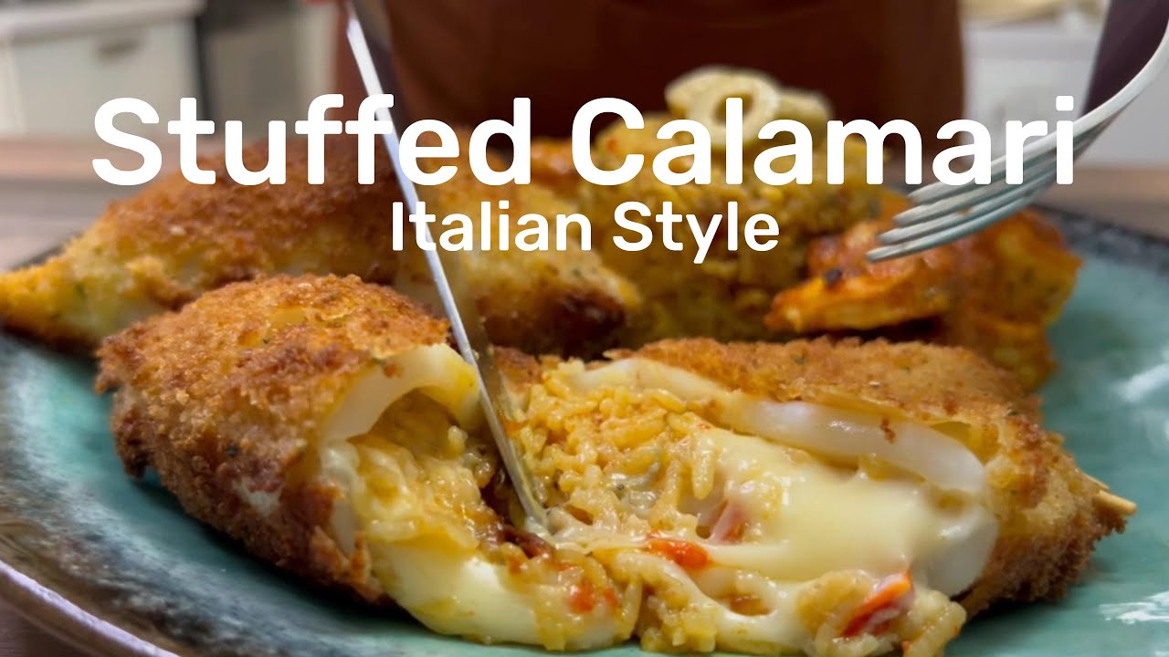 how to cook the perfect stuffed calamari italian recipe