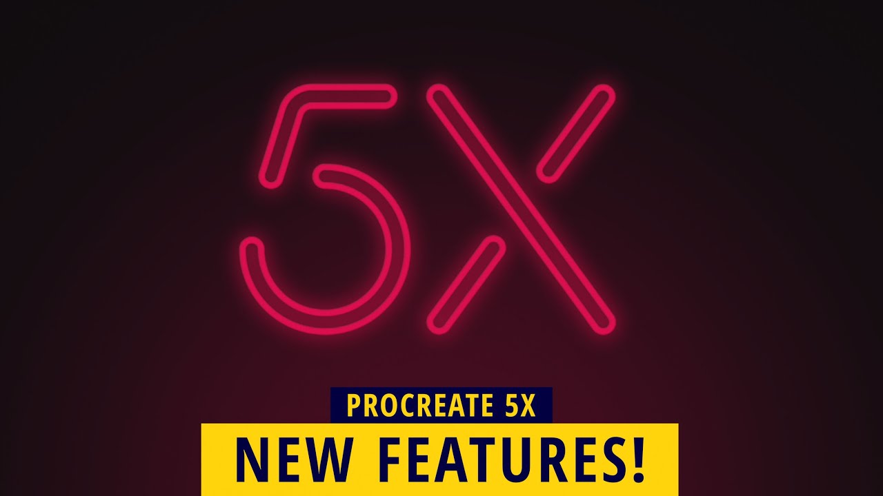 PROCREATE 5X: NEW FEATURES REVEALED!