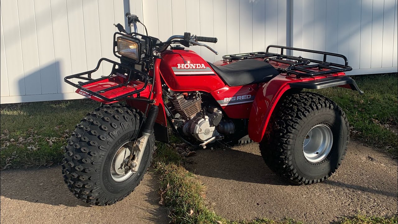 1985 Honda BIG RED ATC 250 ES restoration￼