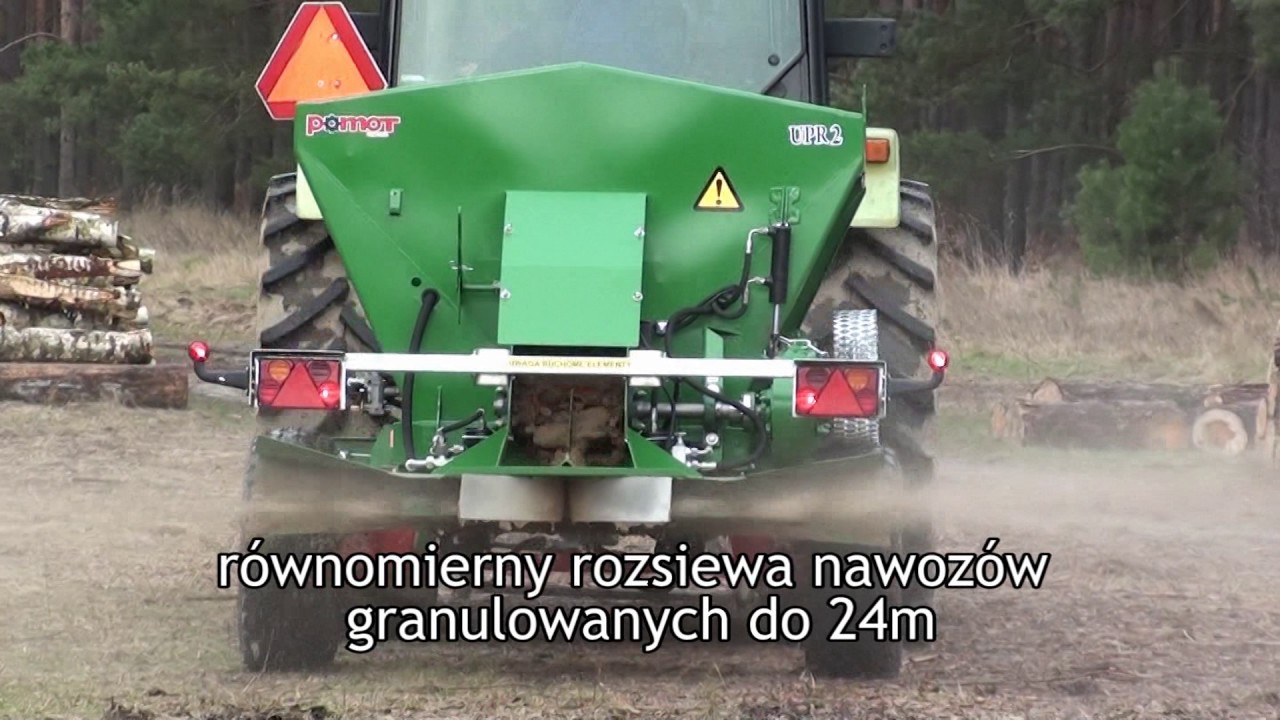 Rozsiewacz nawozów i wapna UPR 2