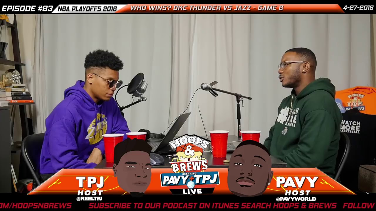 Oklahoma City Thunder vs Utah Jazz | Game 6 | Who will win ? | Hoops N Brews
