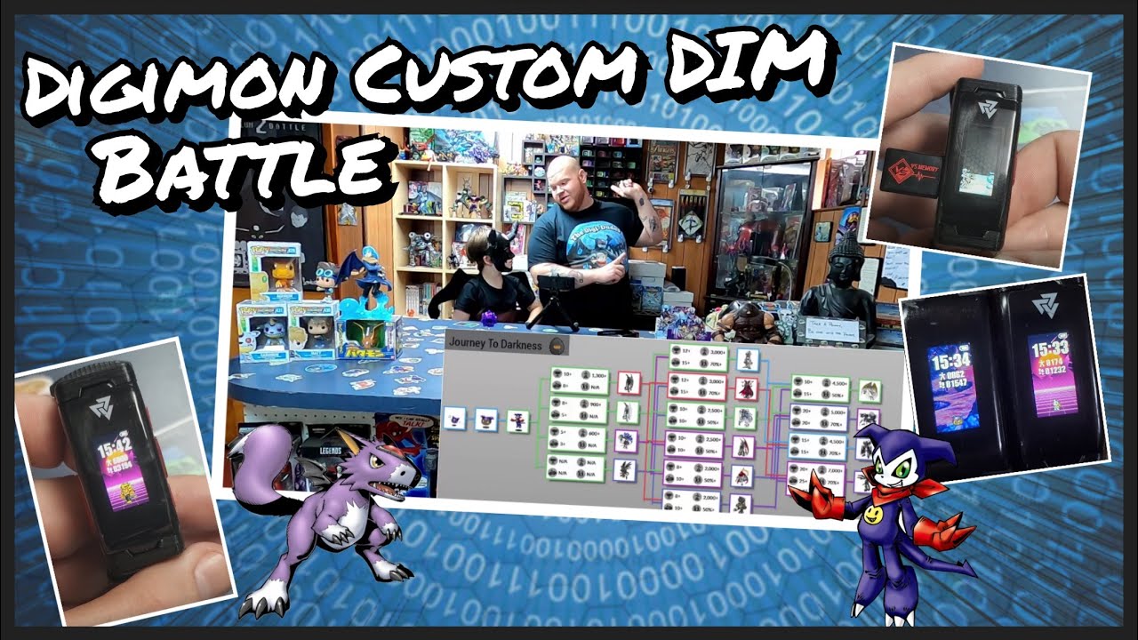 Digimon Vital Bracelet Custom DIM Battle