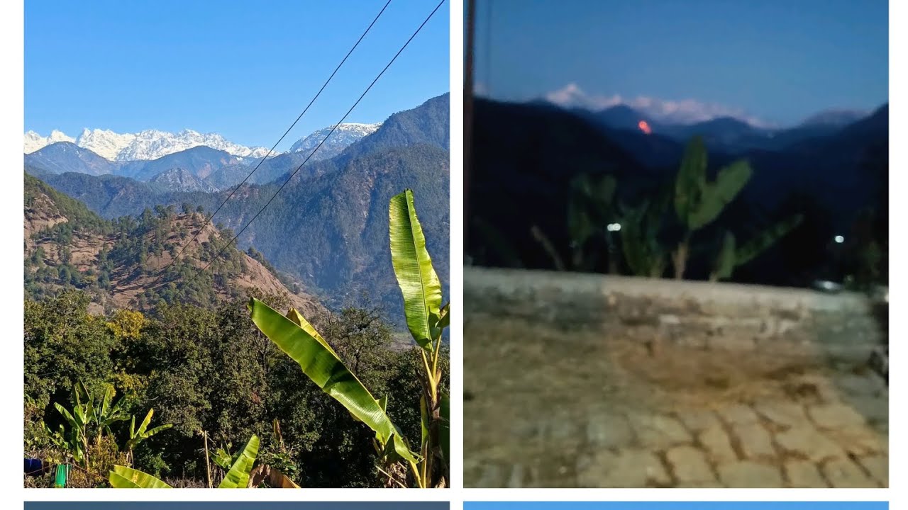  पहाड़ों का मौसम कैसा है दोस्तों अभी 11:00 धूप आ रही है ✨💫🥰😍🤝🫶🥰