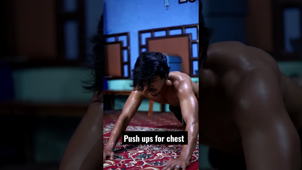push ups for chest nepali fitness #shorts #nepalishorts #nepalifitness