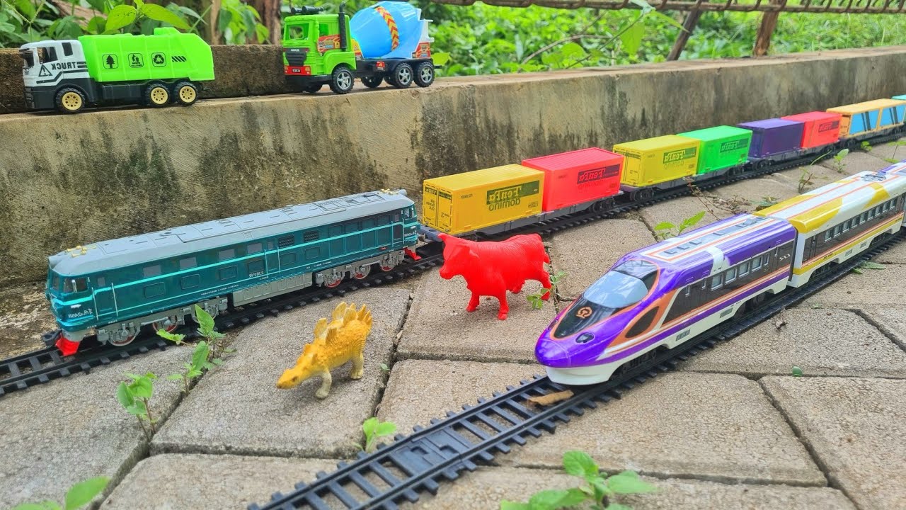 Найдите и соберите игрушечные дизельные поезда Томас и его друзья быстрые игрушечные поезда