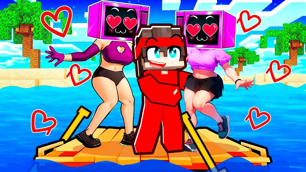 LOCKED on ONE RAFT With CRAZY MICROWAVE WOMAN!