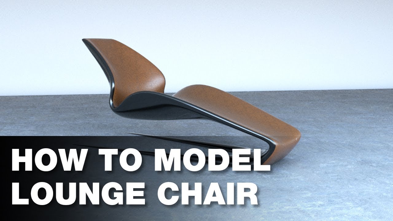 How to Model Lounge Chair in Rhino