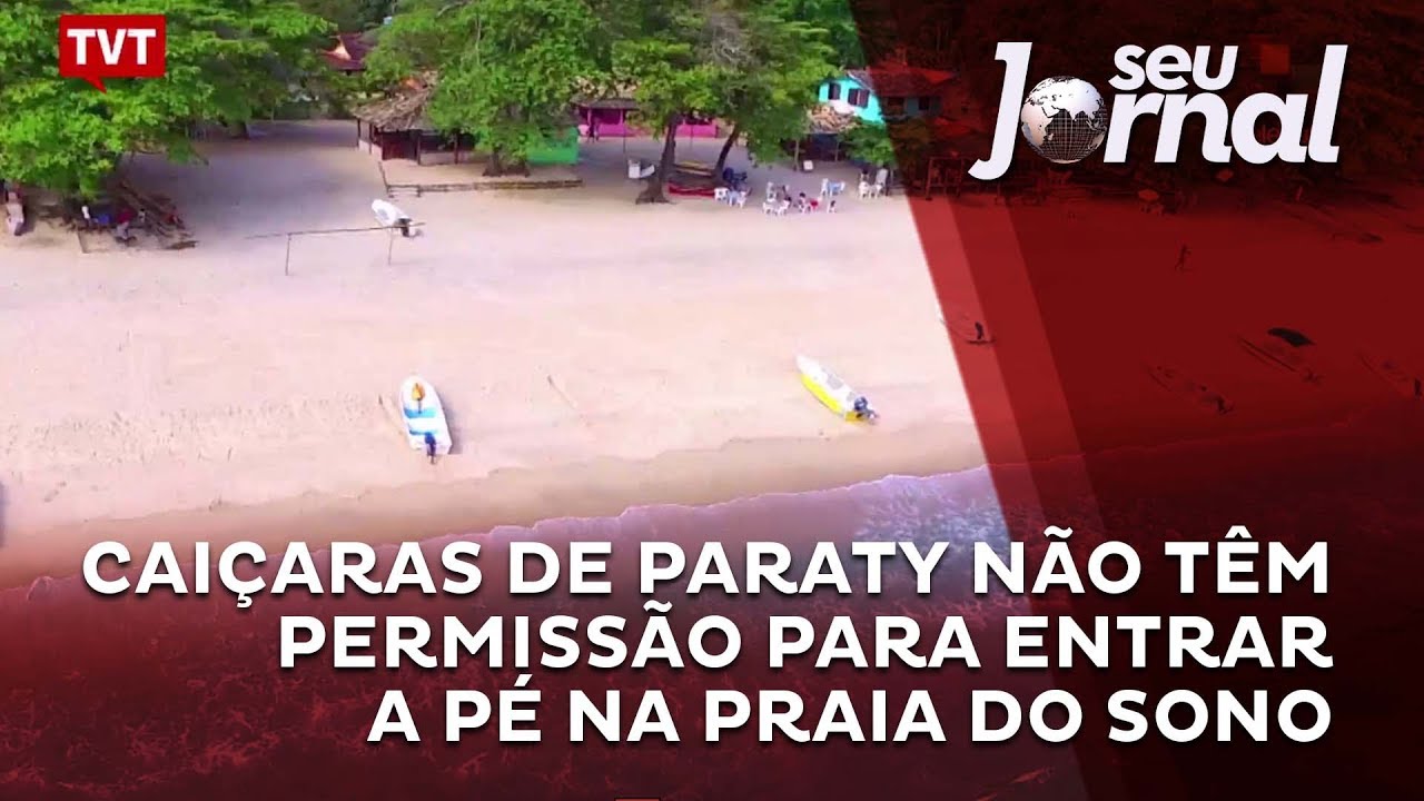 Caiçaras de Paraty não têm permissão para entrar a pé na Praia do Sono