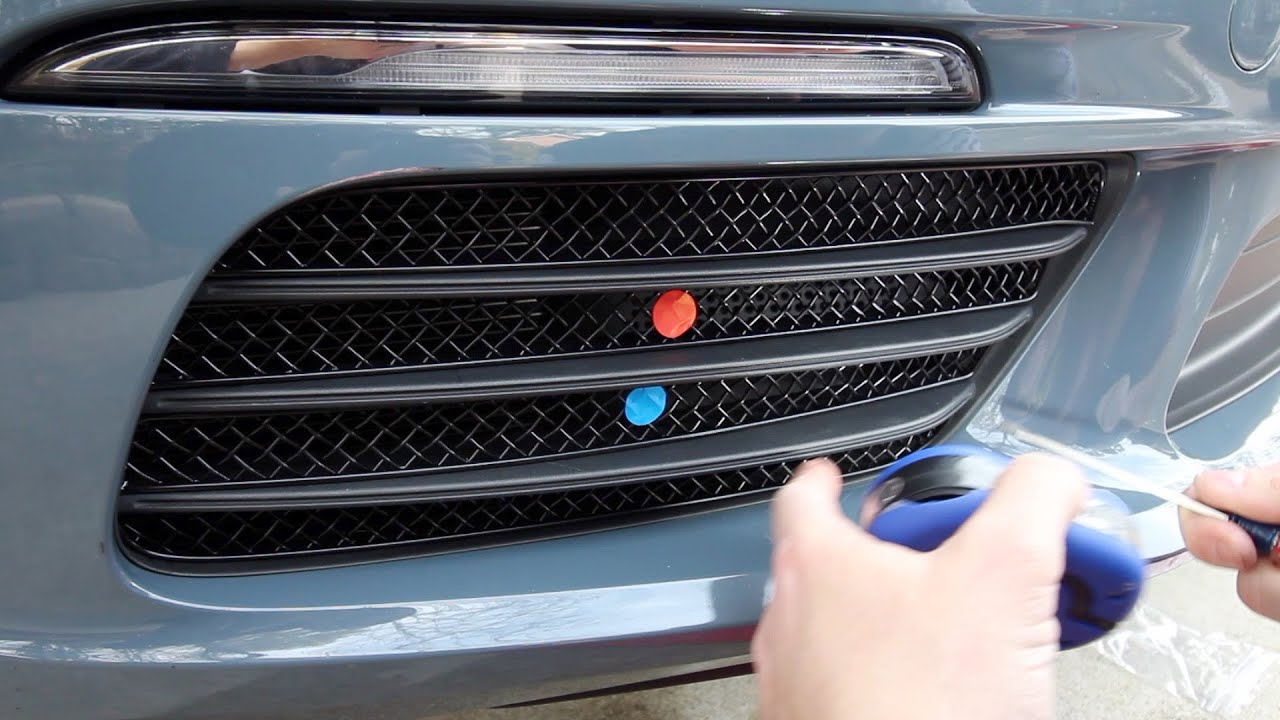 Zunsport Grille Install- 718 Cayman S