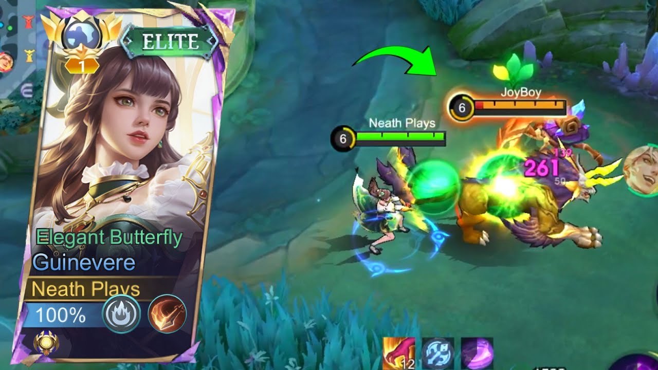 GUINEVERE BEST 1 HIT BUILD 2025!! (100% BROKEN) - MLBB
