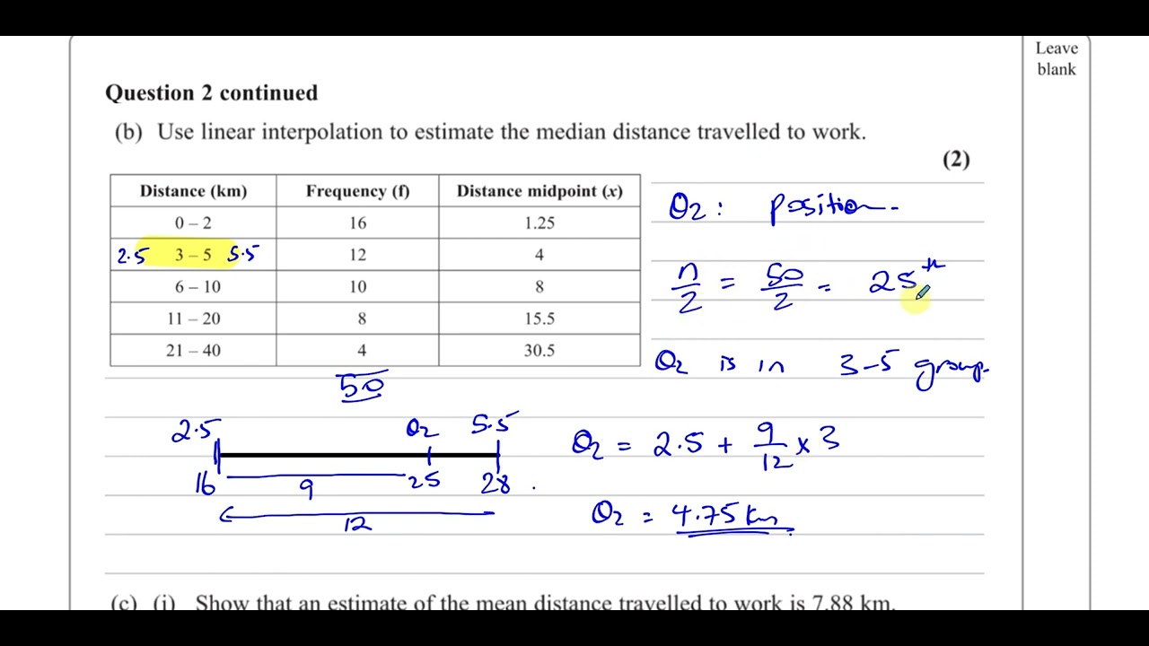 WST01/01, (Edexcel) IAL S1 June 2014 IAL Q2 Averages & Spread, Grouped Frequency, Histogram