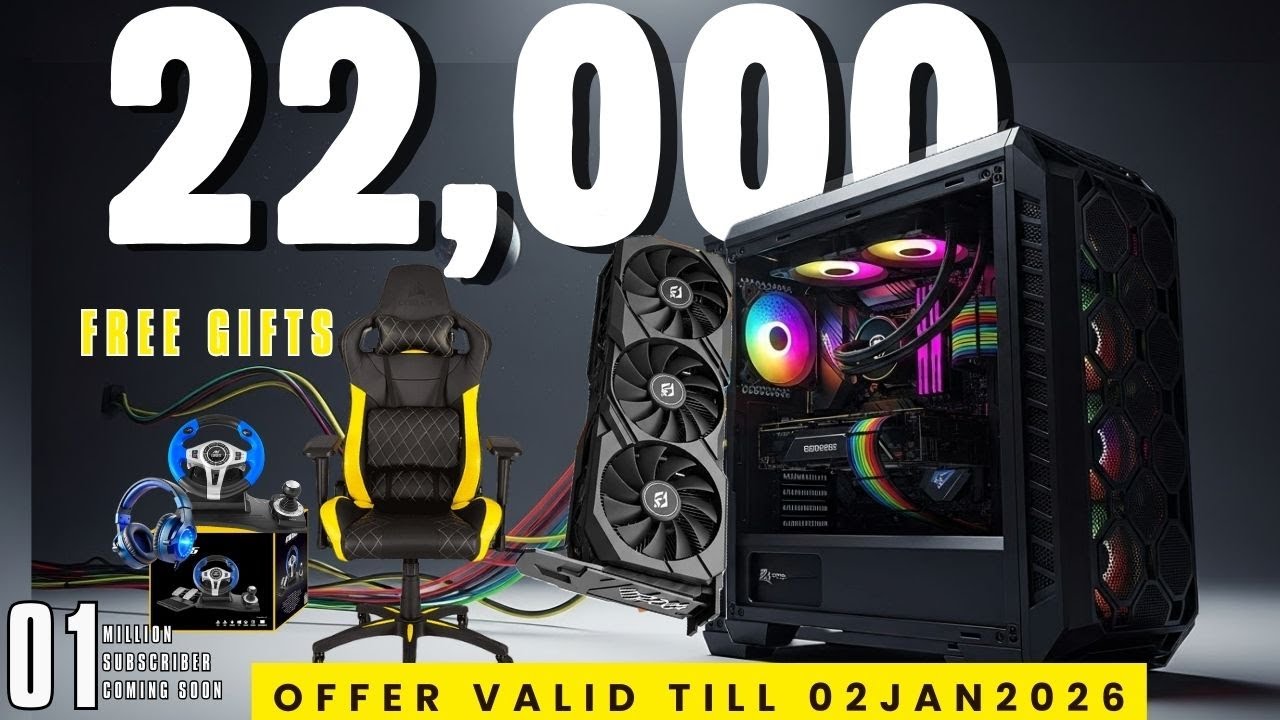 मात्र Rs-22000 से Rs-70,000 मैं Gaming & Editing Pc Setup 🎮🚀| Giveaway Alert 🚨 | Best Gaming Pc Shop