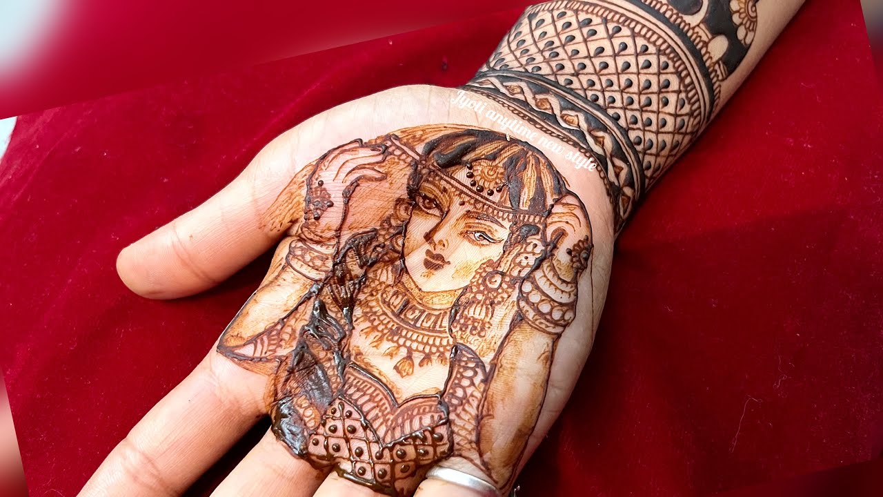 Simple Dulahan Mehndi Design | dulhan mehandi design | bride making using henna |dulhan wali mehndi