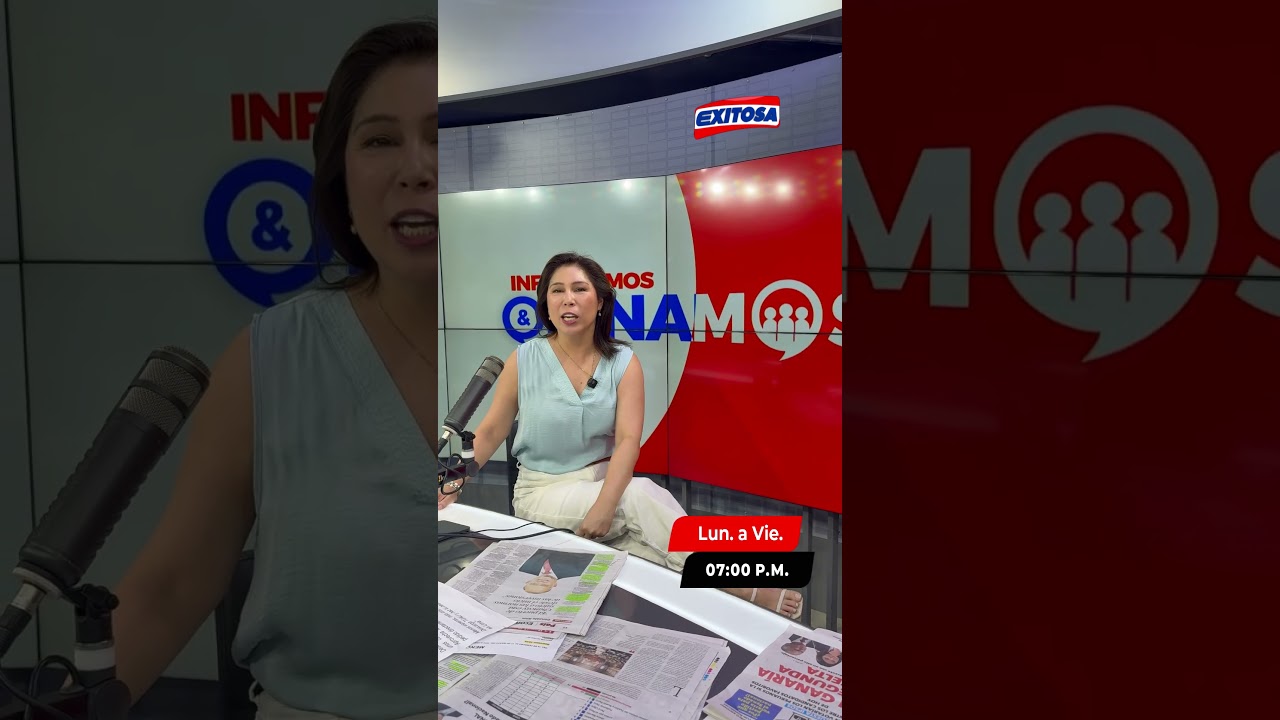 🔴🔵Desde hoy, Carla Harada se suma a la familia de Exitosa como conductora de 'Informamos y Opinamos'