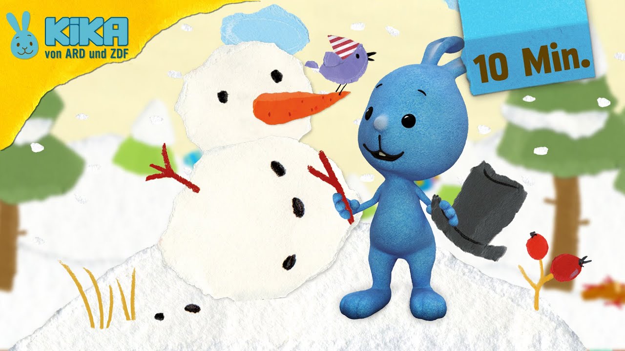 Kikaninchen Geschichten &uuml;ber Schneem&auml;nner | Ganze Folgen deutsch aus der Schnipselwelt