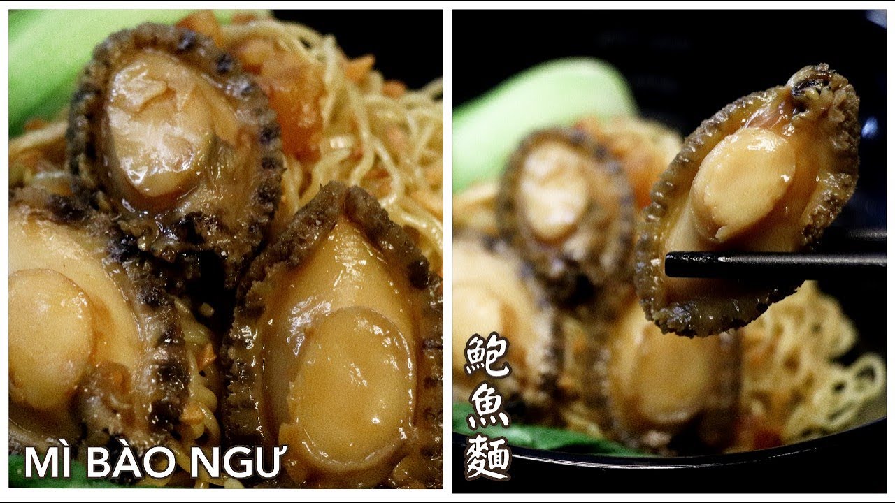 Mì Bào Ngư - Thêm một món mì khô dễ làm và cực ngon - 鮑魚麵。