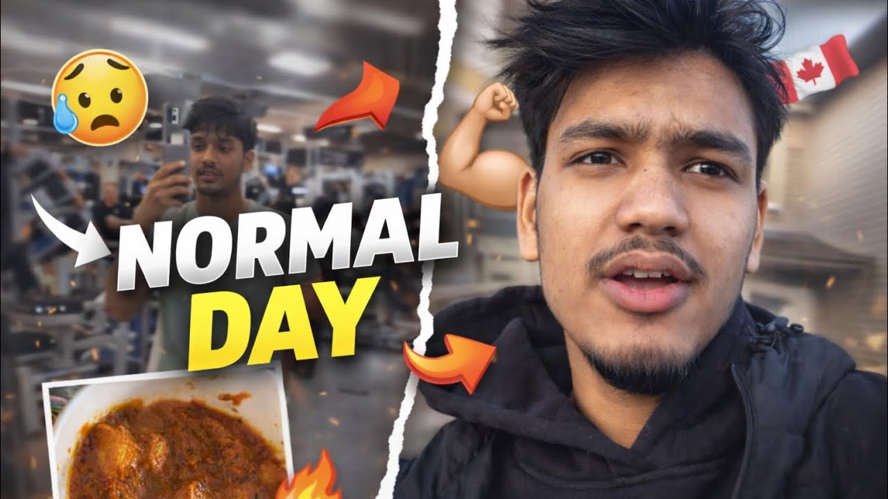 Normal day of my life collage lunch 🥗 gym 