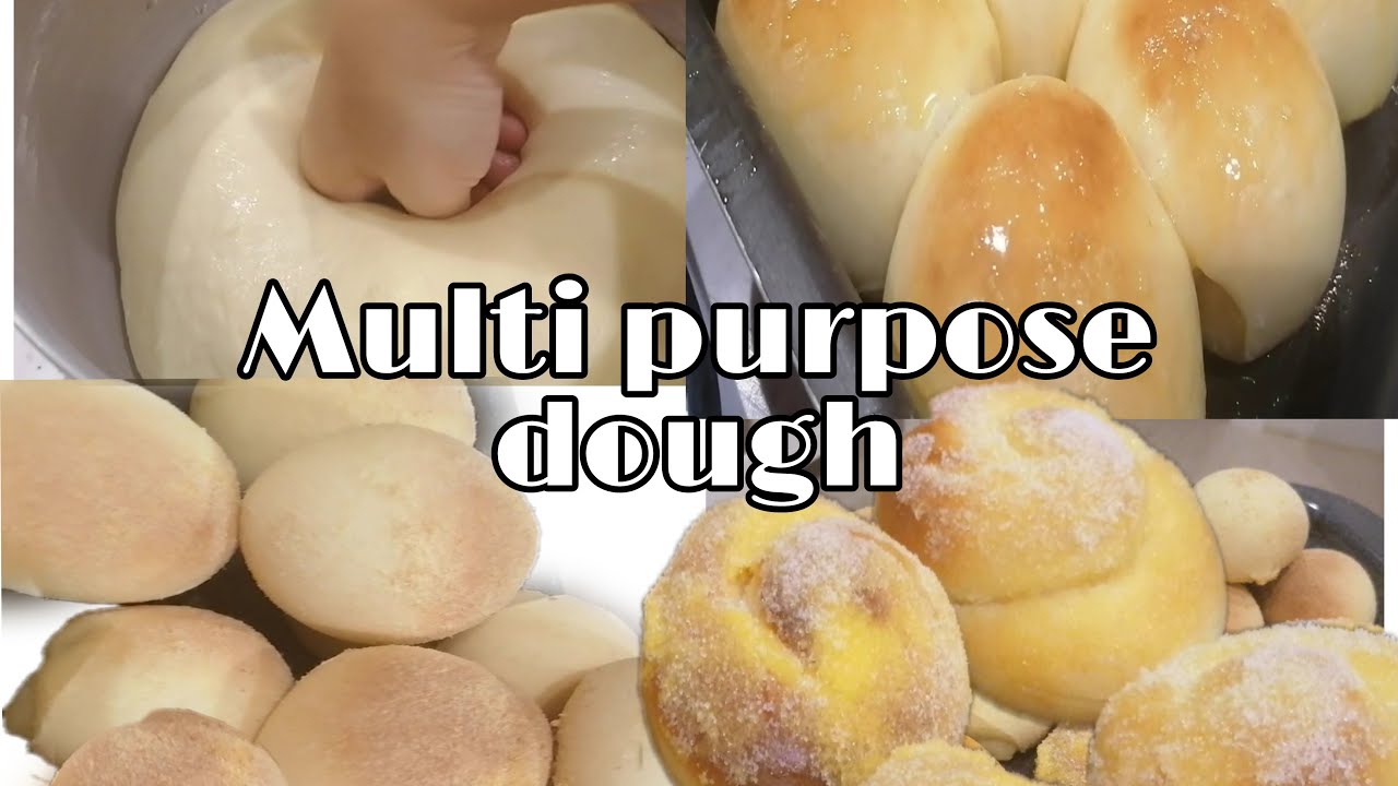 MULTI PURPOSE DAUGH | 3 kinds of soft bread in 1 dough! | UNIVERSAL DOUGH