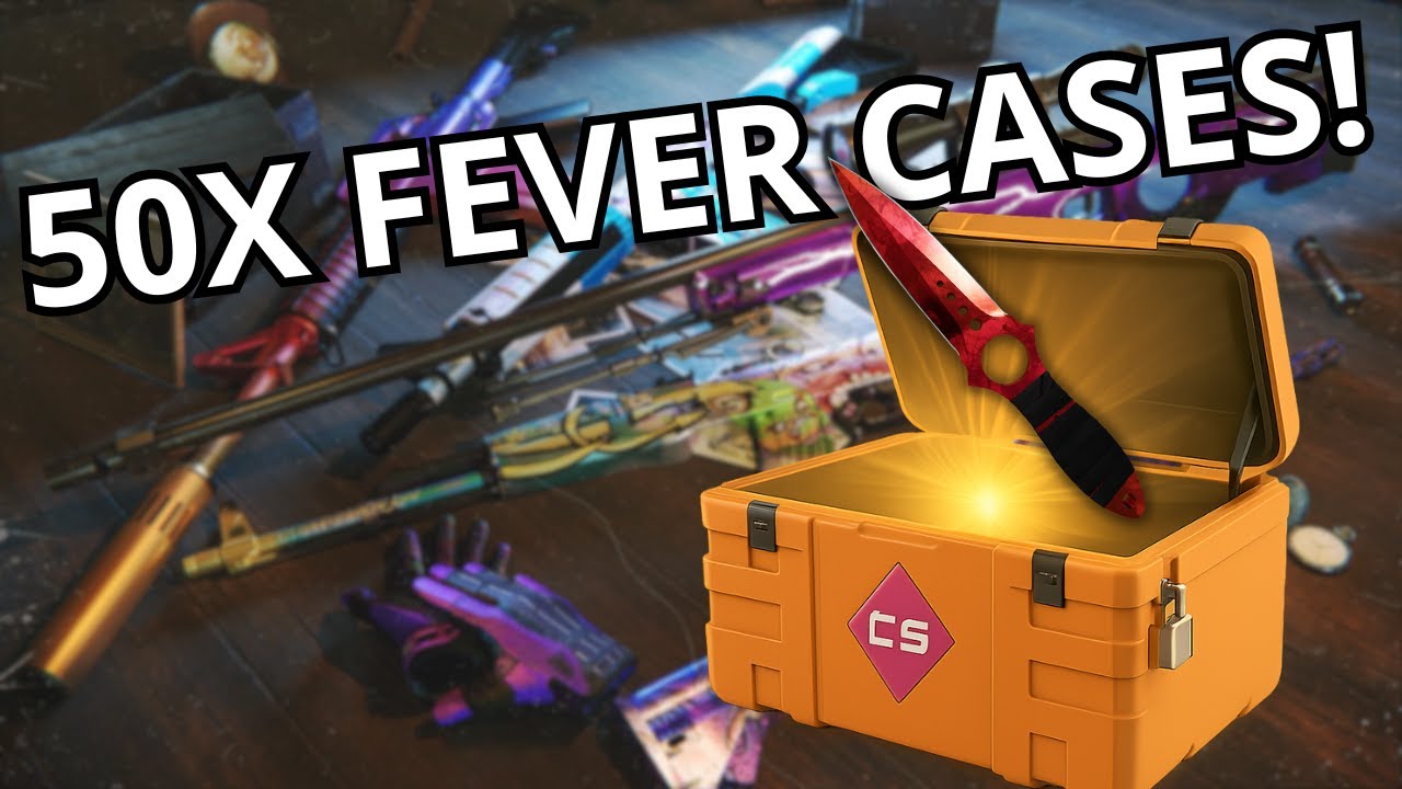 CS2 FEVER CASE UNBOXING! (50X)