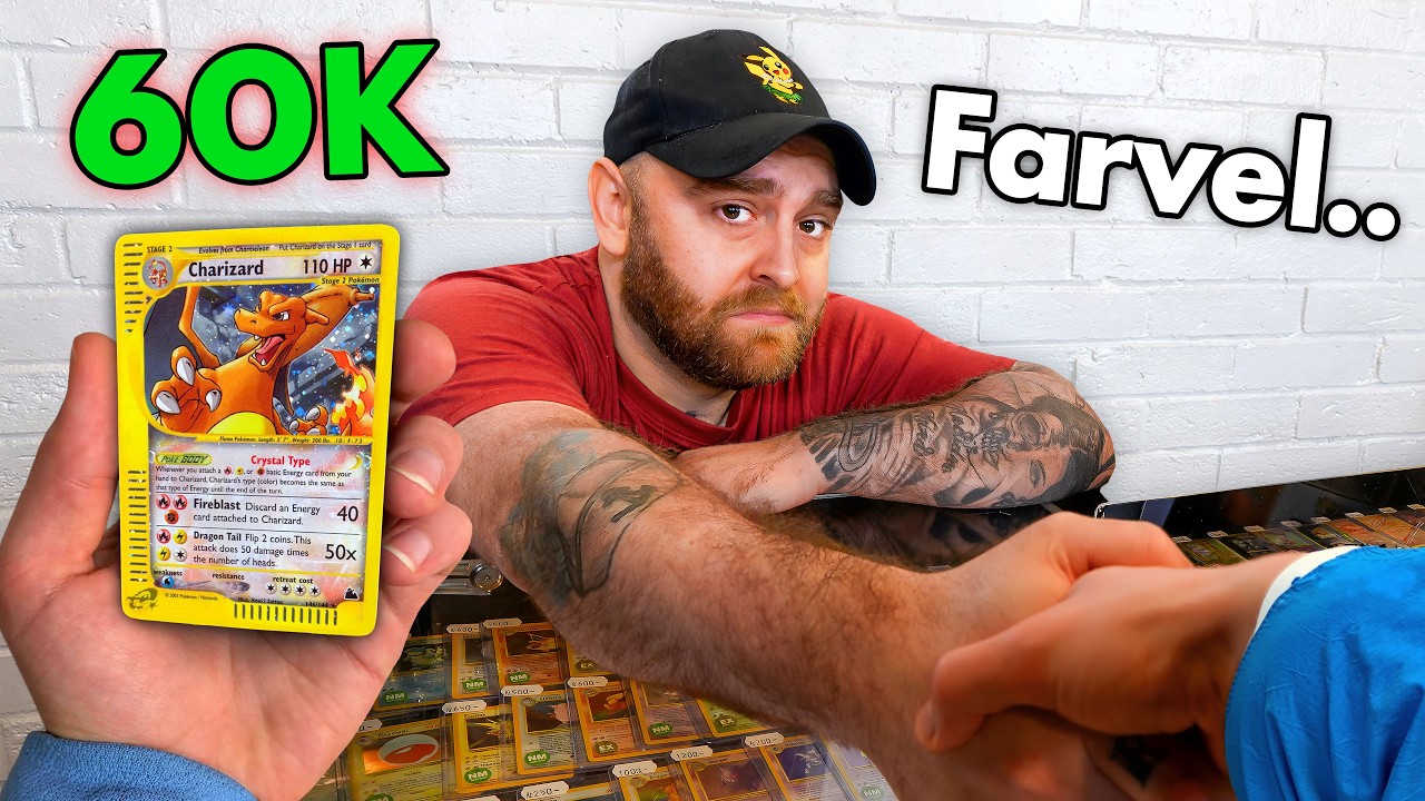 Jeg SOLGTE mine PRIVATE Pokémon kort (og tjente _______ kr)