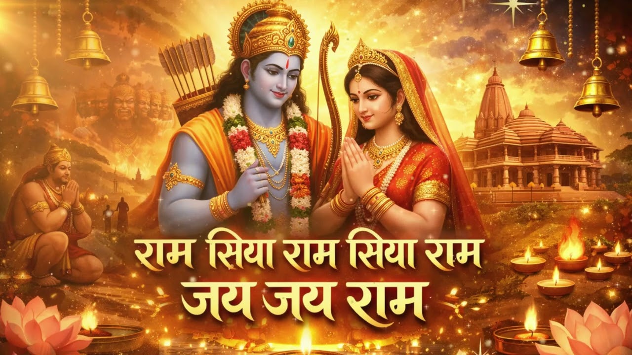 राम सिया राम सिया राम जय जय राम Ram Siya Ram Siya Ram Jai Jai Ram
