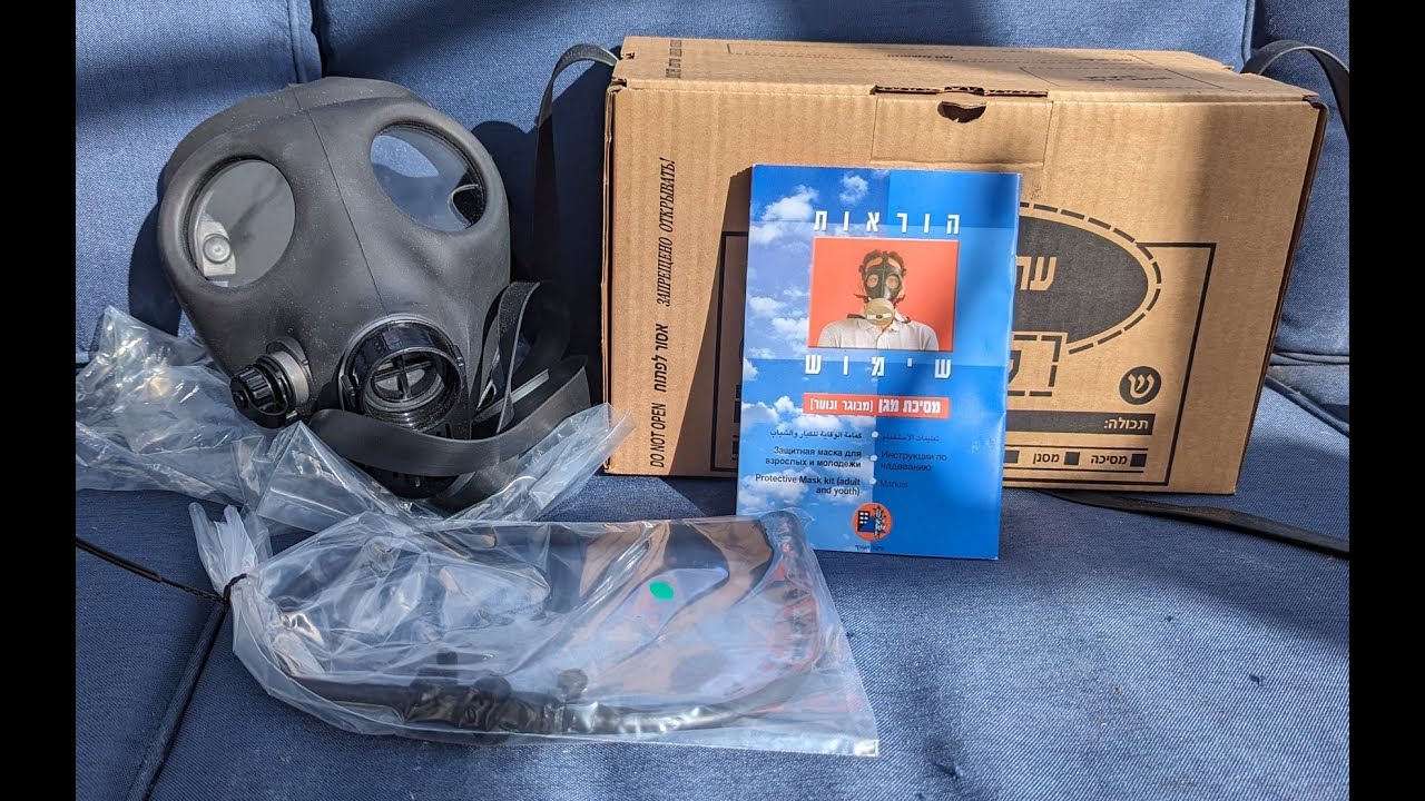 Israeli CBRN Gas Mask Test