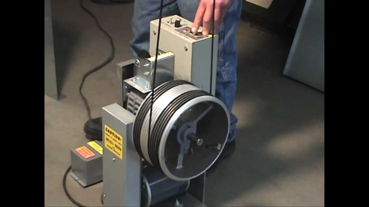 How to load a grooved cable drum