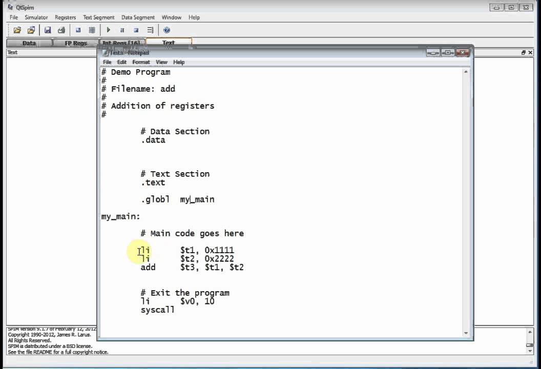 EENG 460: MIPS #2: Add, Part 1