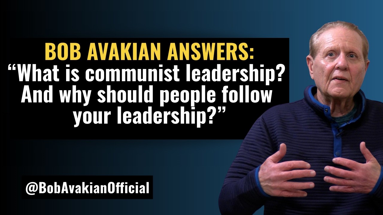 What is communist leadership, and why should people follow your leadership?