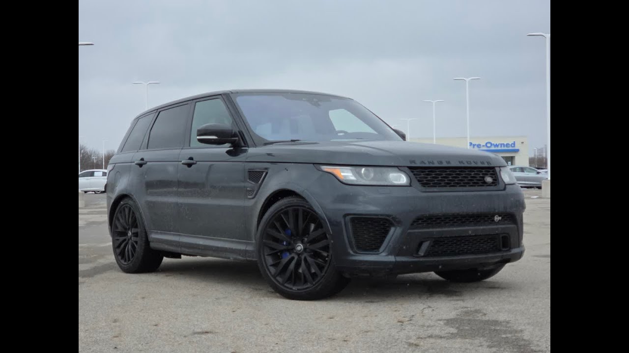 2017 Land Rover Range Rover Sport SVR Columbus, Hillard, Grove City, Plain City, West Jefferson...