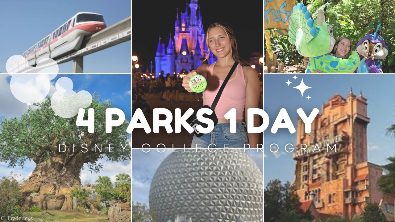 DCP- 4 parks in 1 day!! a day off on my disney college program! fall 2024