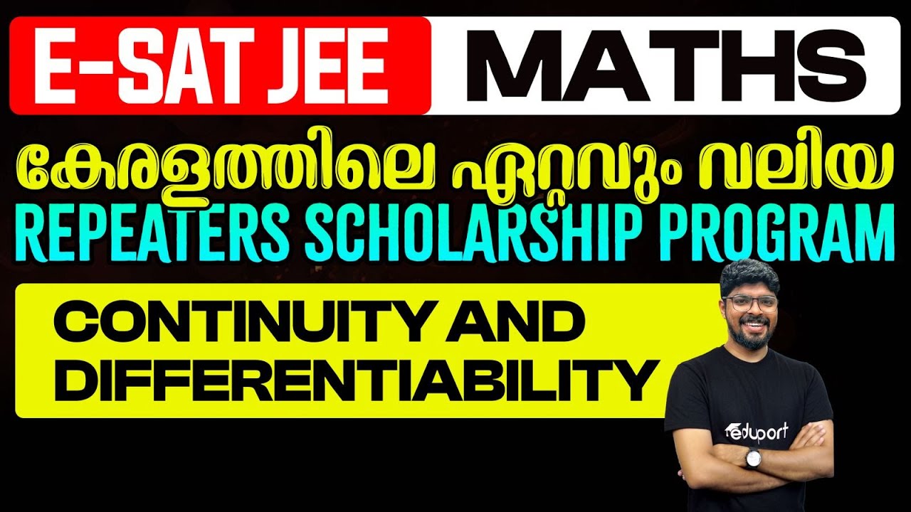 ESAT JEE | Maths | Continuity and Differentiability | Eduport JEE