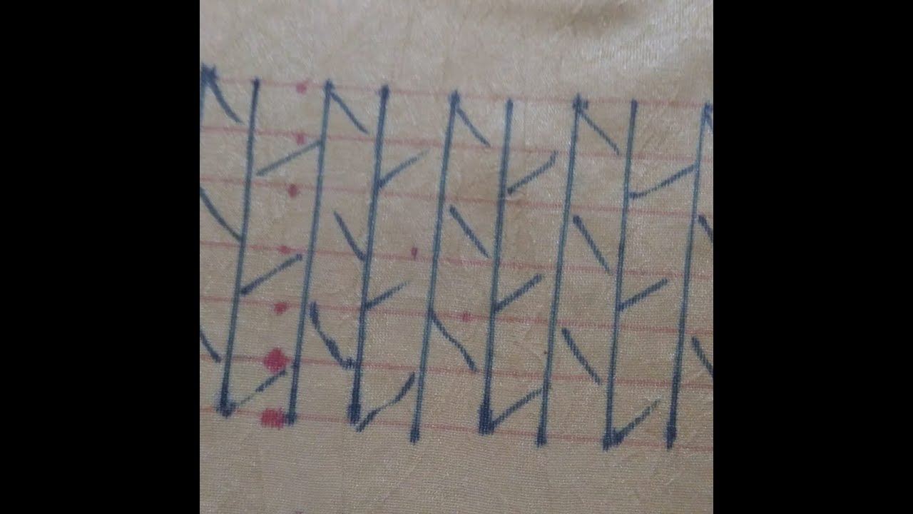 how to mark laddu wala cushion// in very easy way // and length and breadth of cushion //