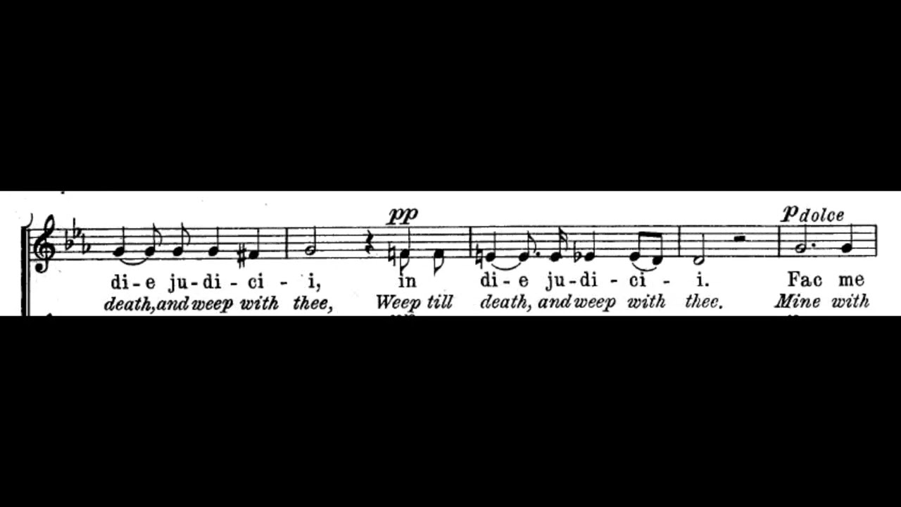 Stabat Mater - Rheinberger (Soprano - 4 - Virgo virginum)