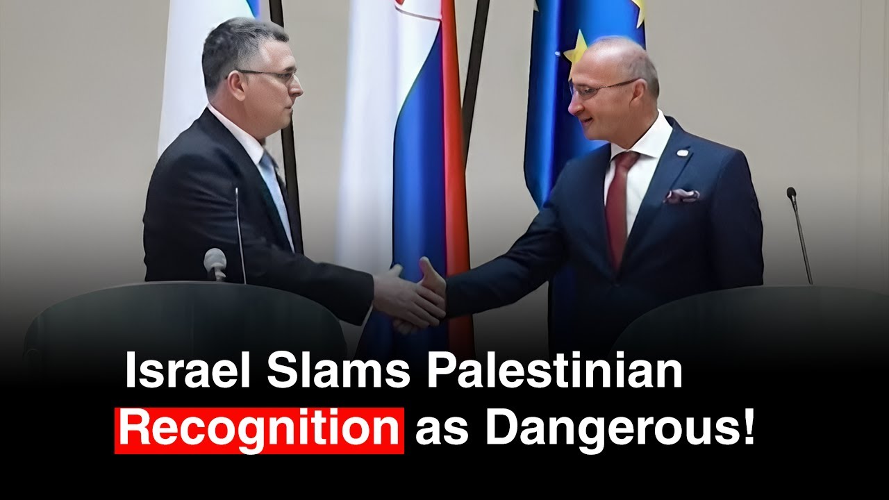BREAKING NEWS: Gideon Saar Slams Palestinian State Recognition, Warns of Middle East Chaos