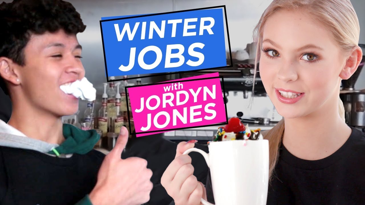 JORDYN JONES BARISTA | Winter Jobs w/ Jordyn Jones