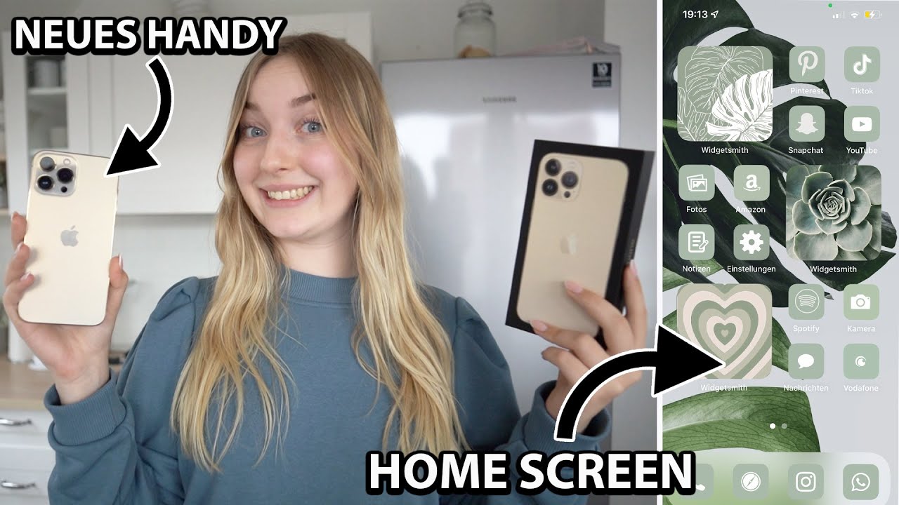 Neues Handy😍📱 Home Screen Organisation