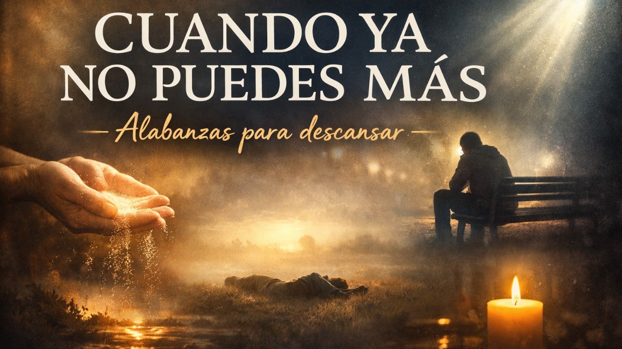 CUANDO YA NO PUEDES MÁS | Alabanzas para descansar