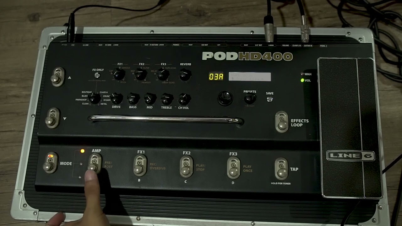 Line 6 POD HD400 Demo