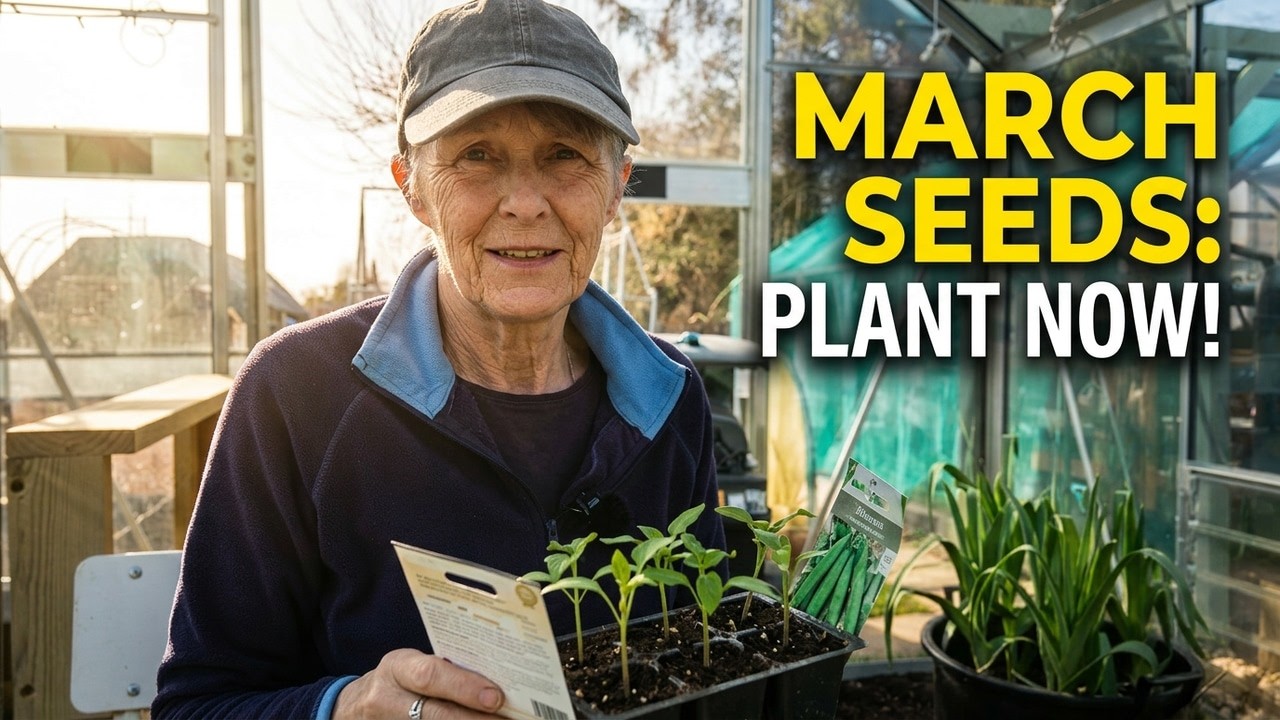 What I'm Sowing in March for Spring!