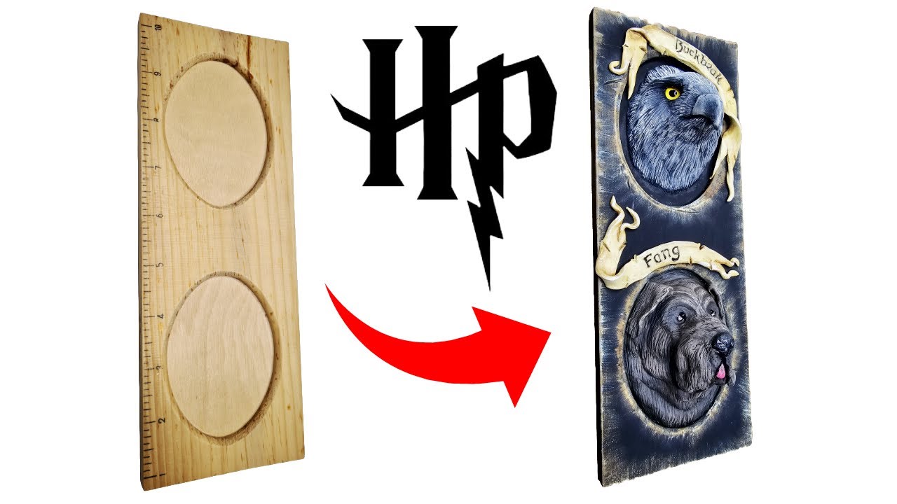 Creating Fang and Buckbeak! Harry Potter Pet companions