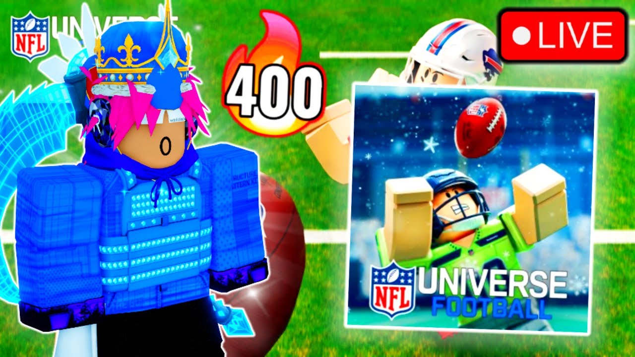 🔴NFL Universe Football WINSTREAK GRINDING LIVE!🔴