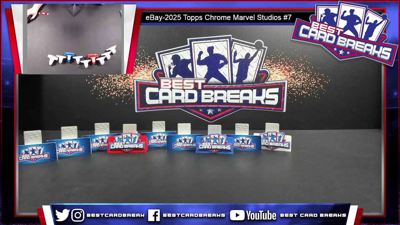 eBay - 2025 Topps Chrome Marvel Studios 10 Box SAPPHIRE Case Break PYC #7 - 1/30/26