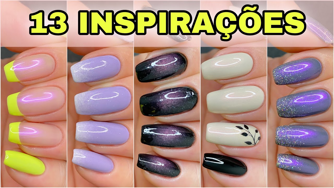 13 INSPIRAÇÕES DE UNHAS DECORADAS