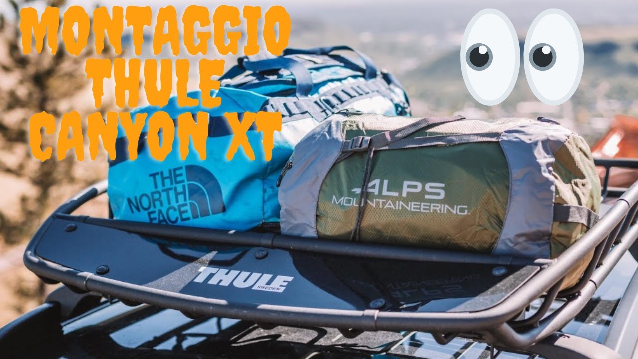 PAJERO V60 - MONTIAMO IL THULE CANYON XT!