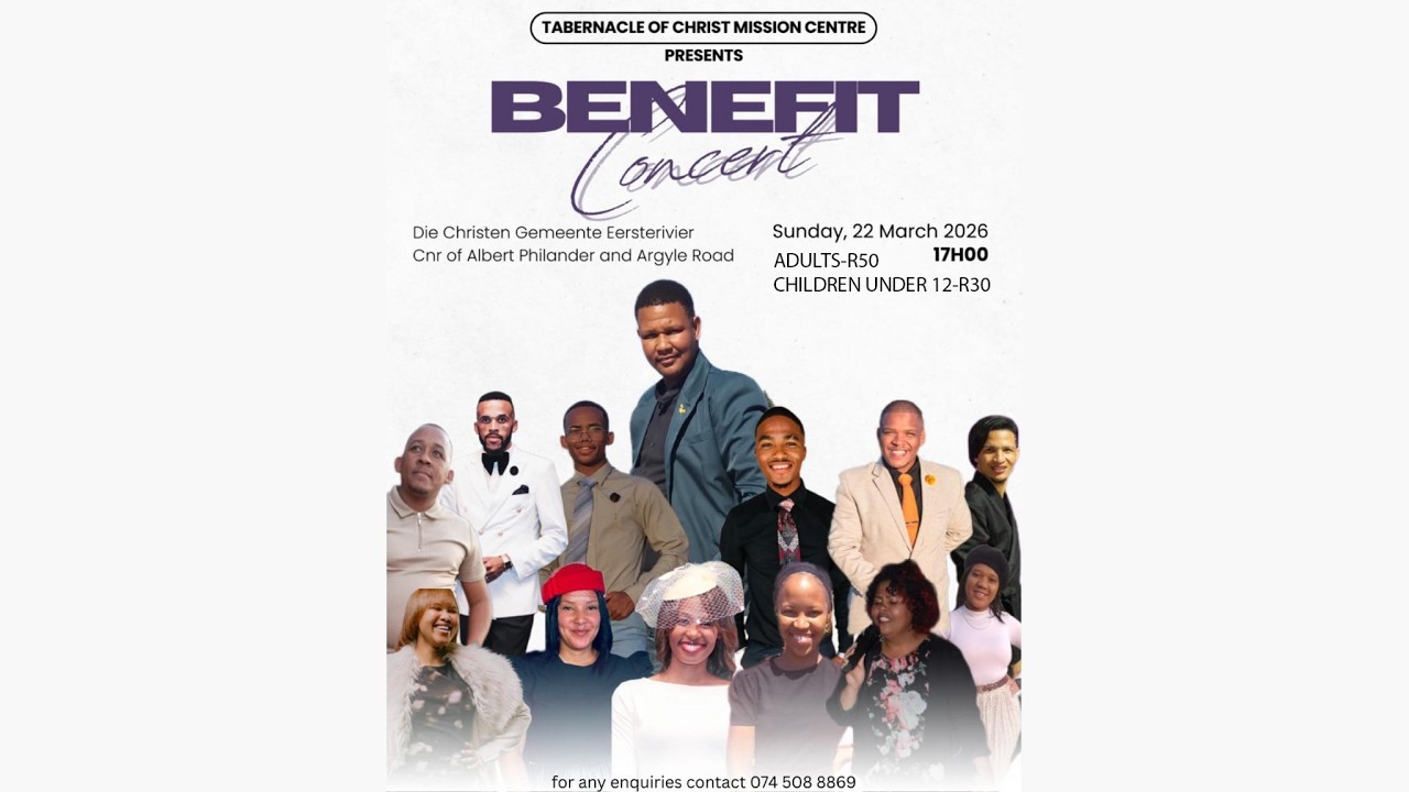 Tabernacle of Christ Mission Centre BENEFIT CONCERT