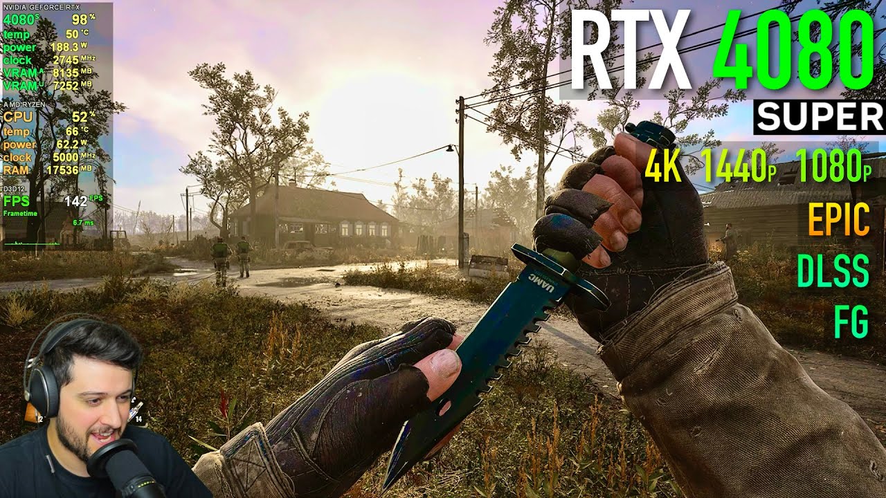 RTX 4080 SUPER - S.T.A.L.K.E.R. 2: Сердце Чернобыля