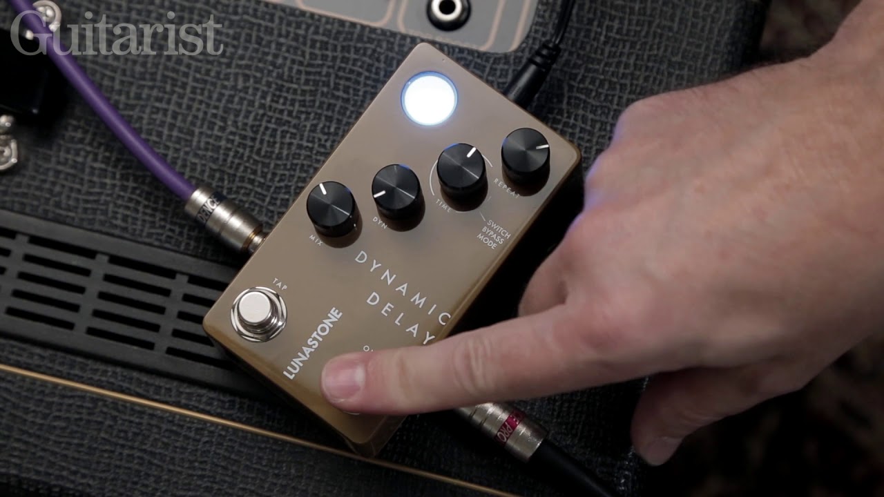 Lunastone Dynamic Delay Pedal Demo
