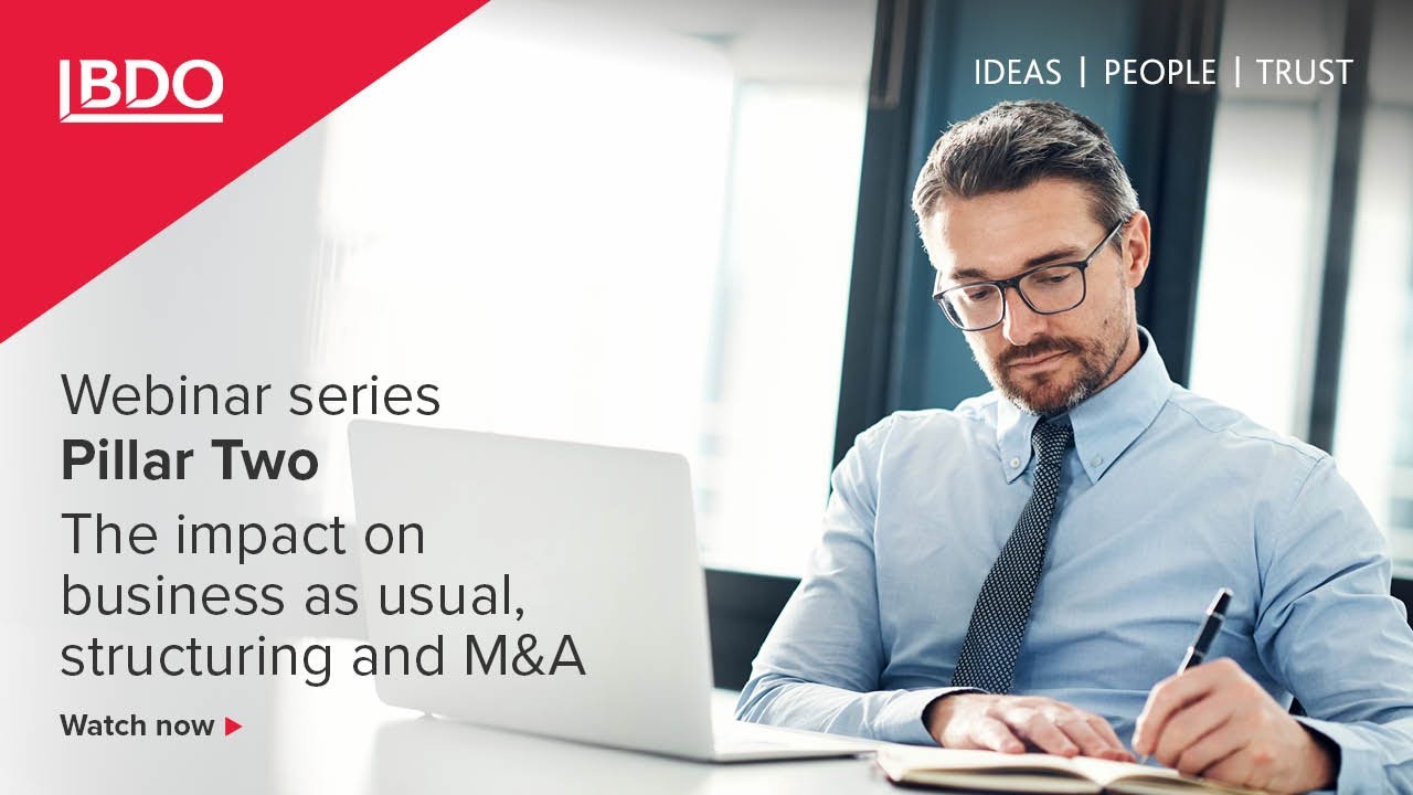 Pillar Two: The Global Minimum Tax | Webinar series