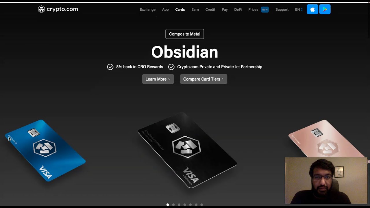 Crypto com Visa Cards Now in Canada